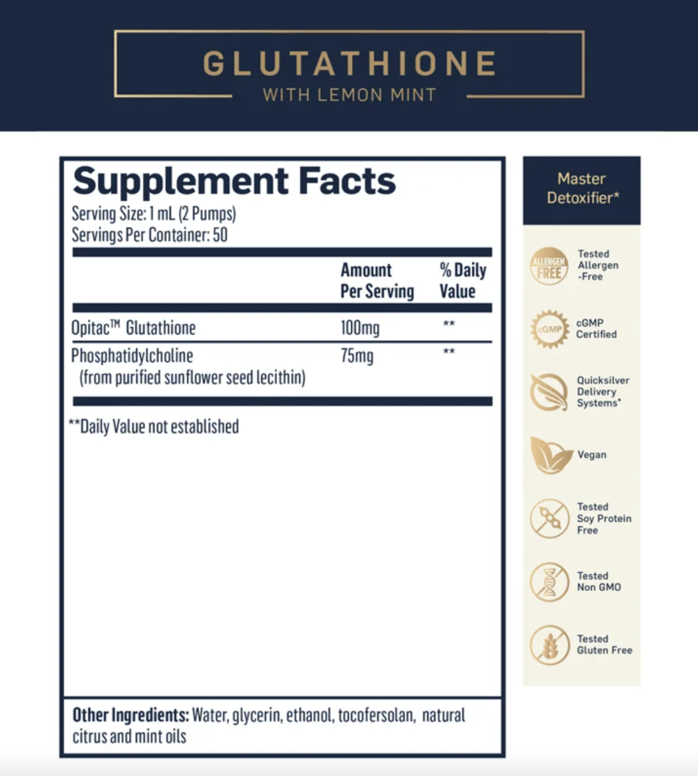 Liposominis Glutationas