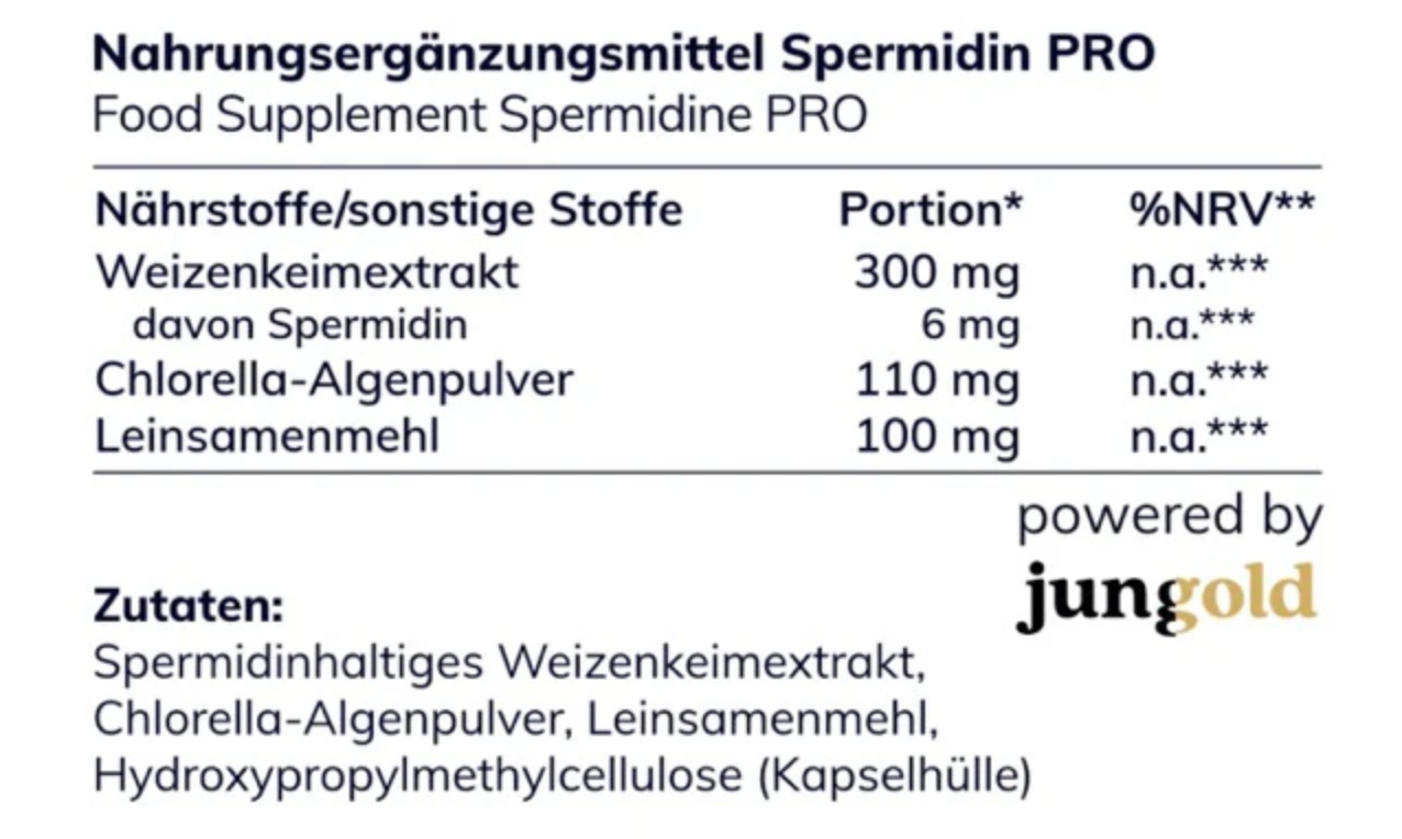 Spermidine PRO 6mg