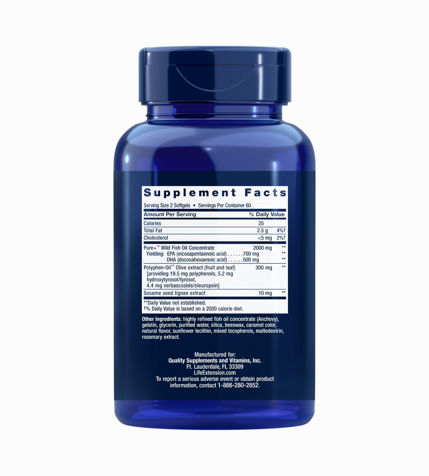 Fish oil - Super Omega-3 EPA/DHA