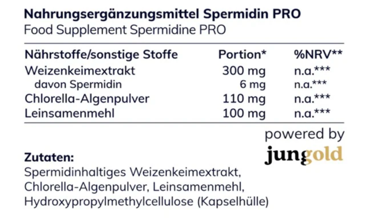 Spermidine 3mg